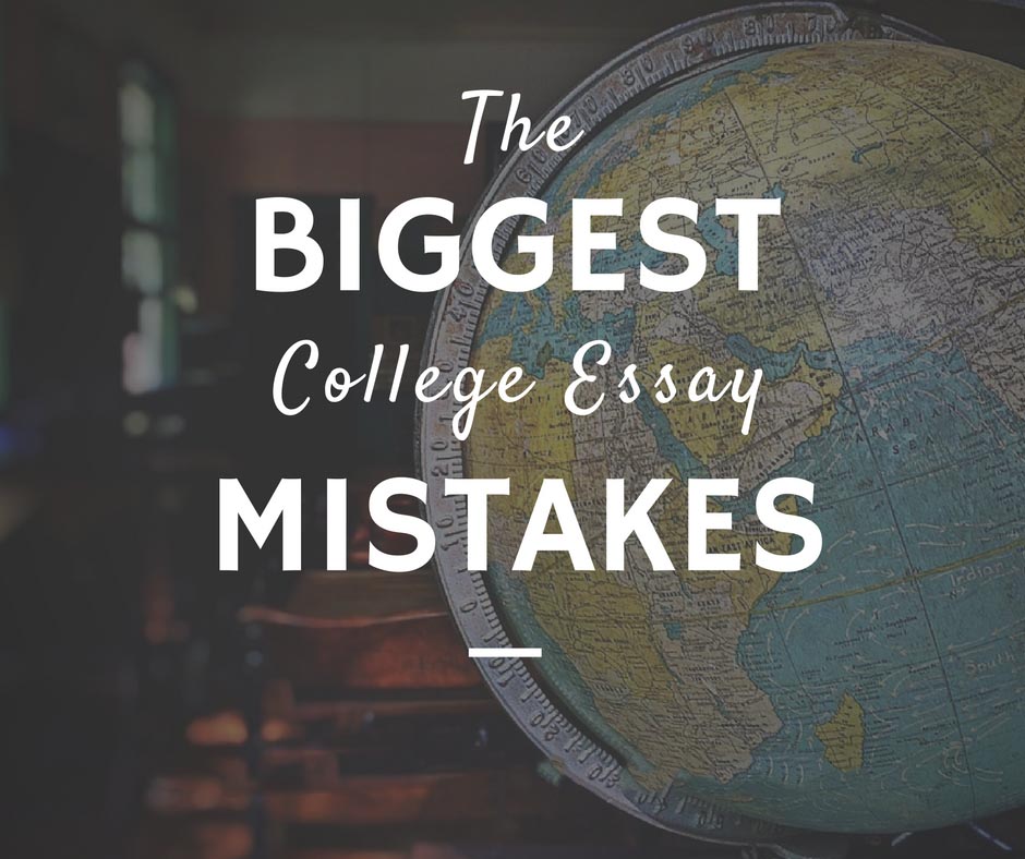 mistakes to avoid in essays