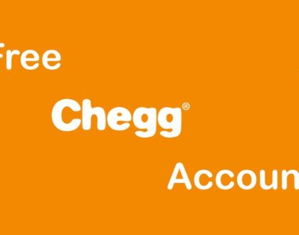 Gratis Chegg Accounts