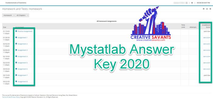 Accurate Mystatlab Answers & 100 Correct Mystatlab