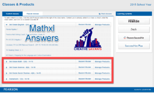 mathxl answers