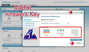 mathxl answers key