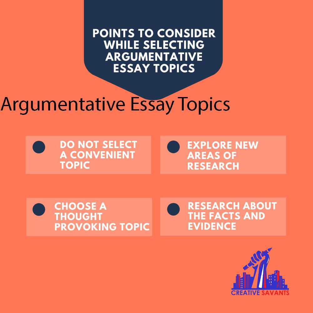 essay topics for argumentative essay