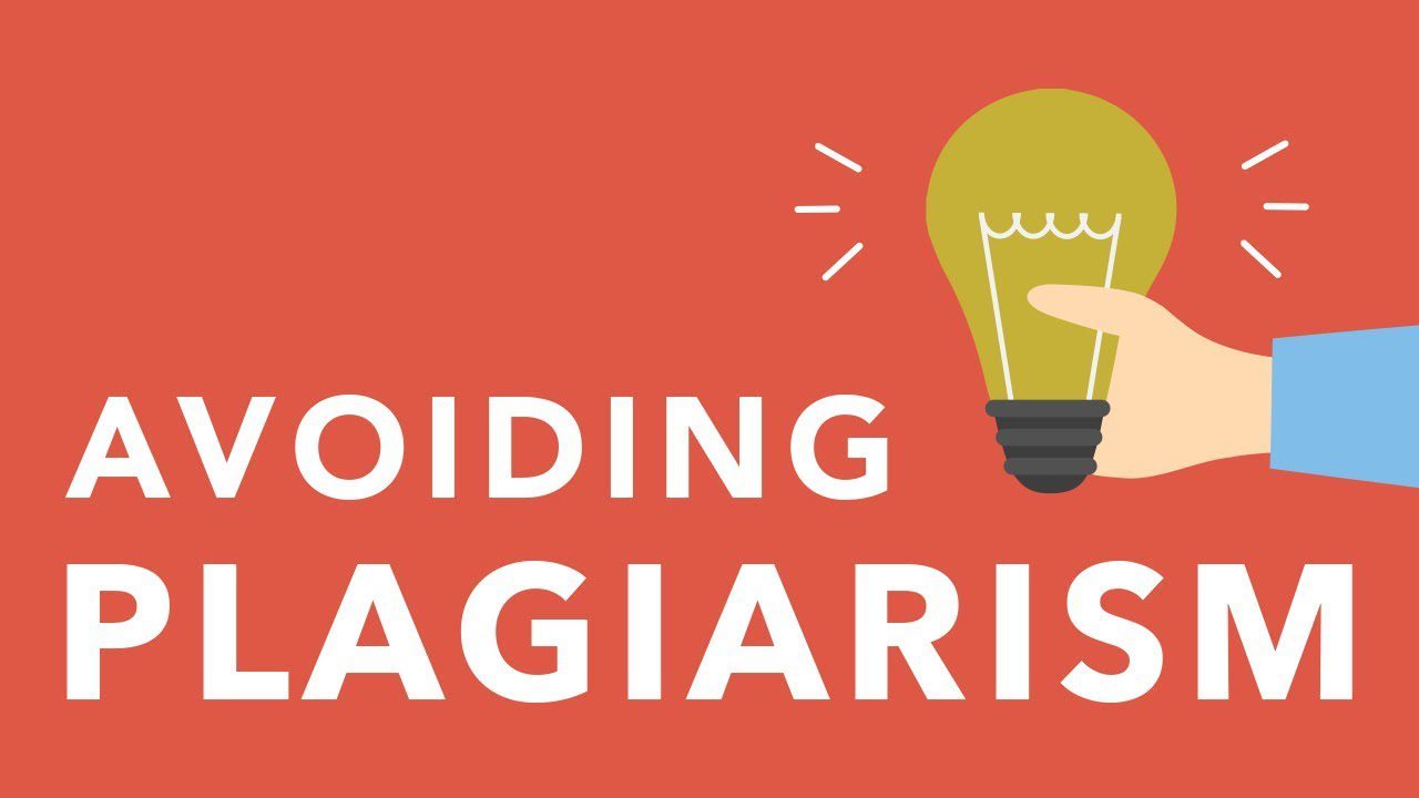 avoid committing plagiarism