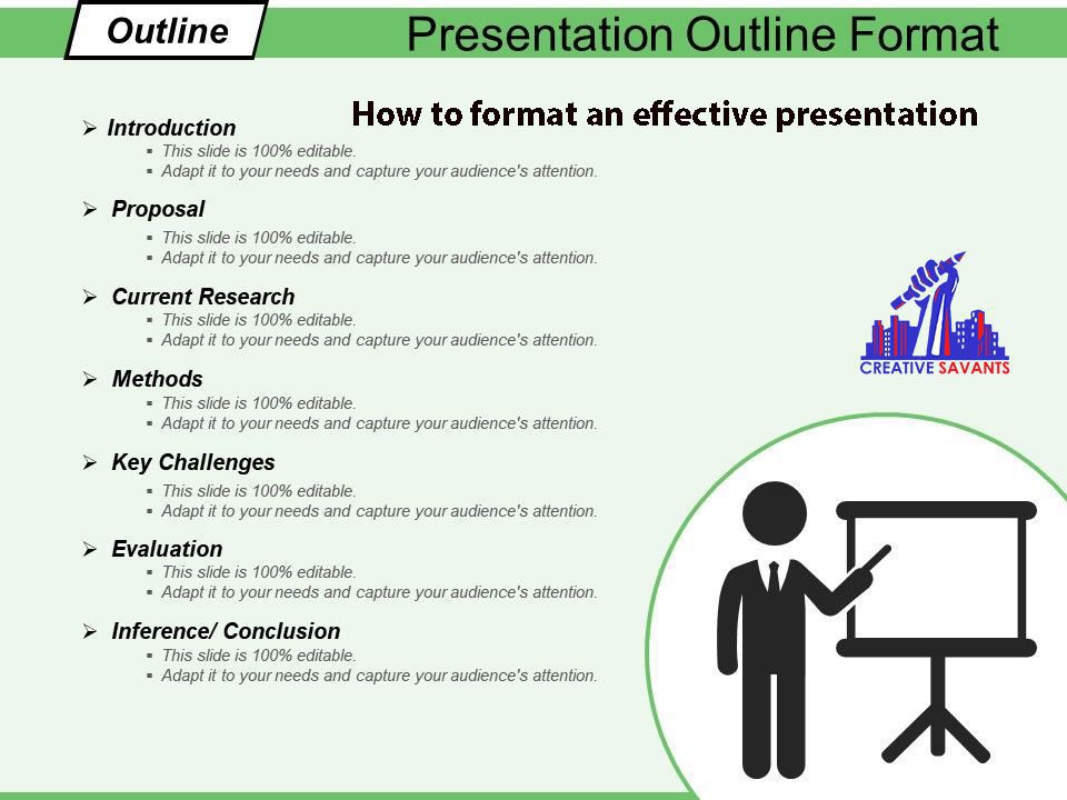 Effective presentation