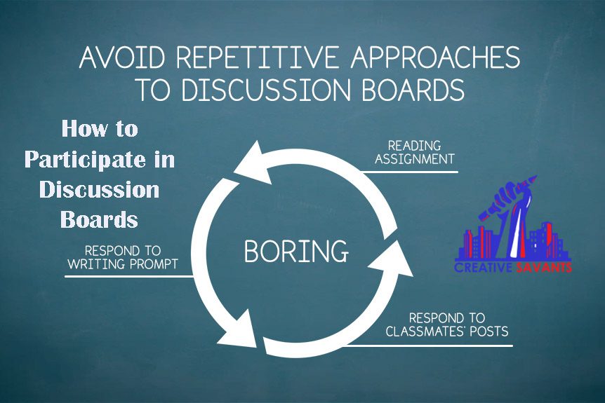 How to Participate in Discussion  Boards