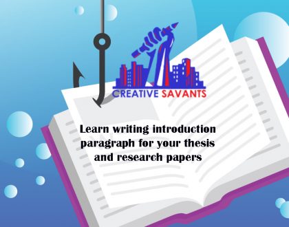 Introduction Paragraph Writing