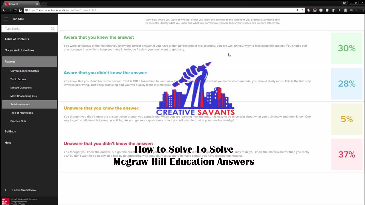 How to solve Mcgraw Hill Connect Answers 