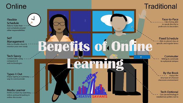 benefits of online learning