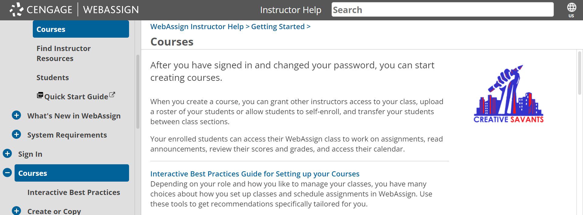 Webassign Courese