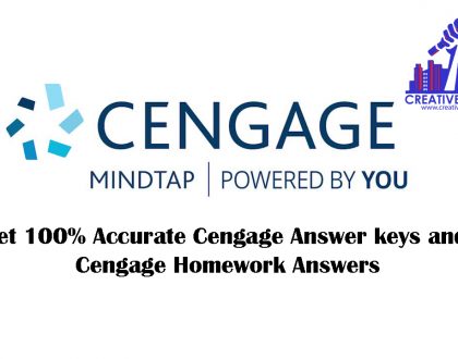 Cengage answer keys