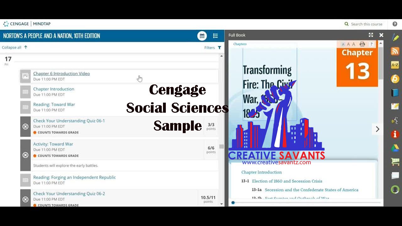 Cengage social sciences sample