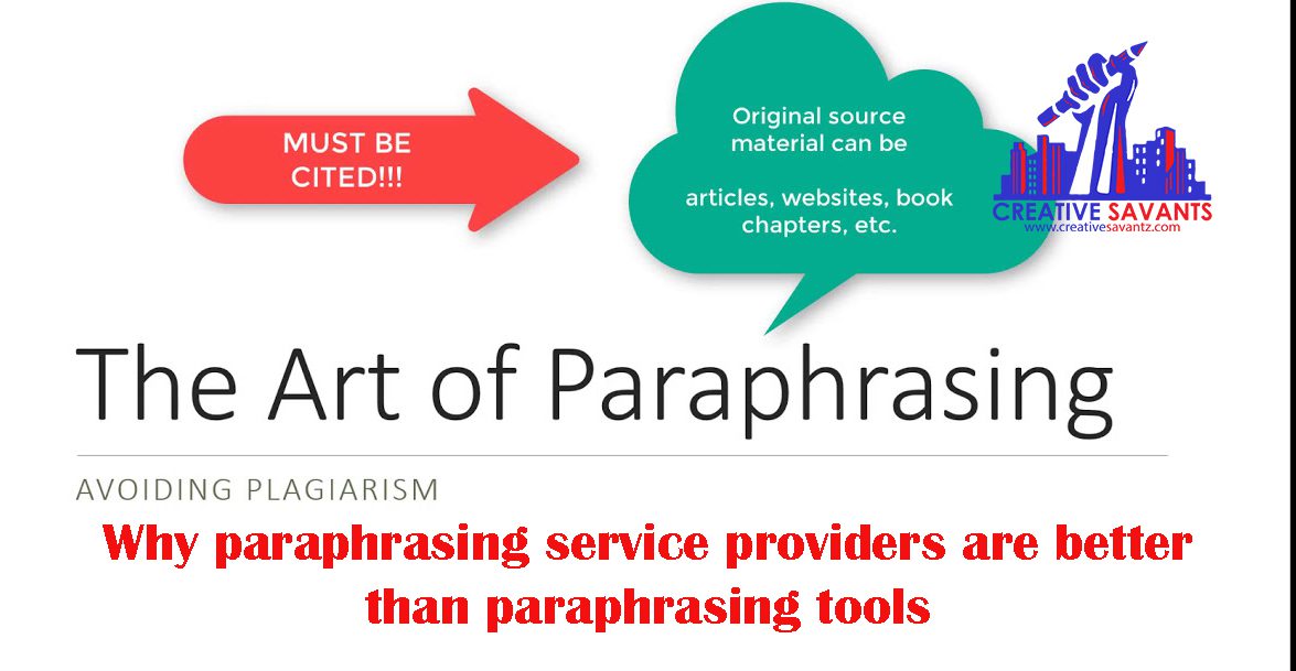 paraphrasing service providers