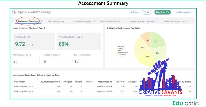 Edulastic data accessibility