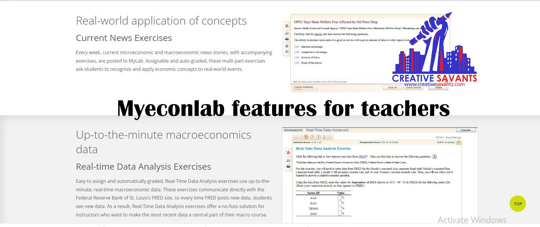 Myeconlab instructors