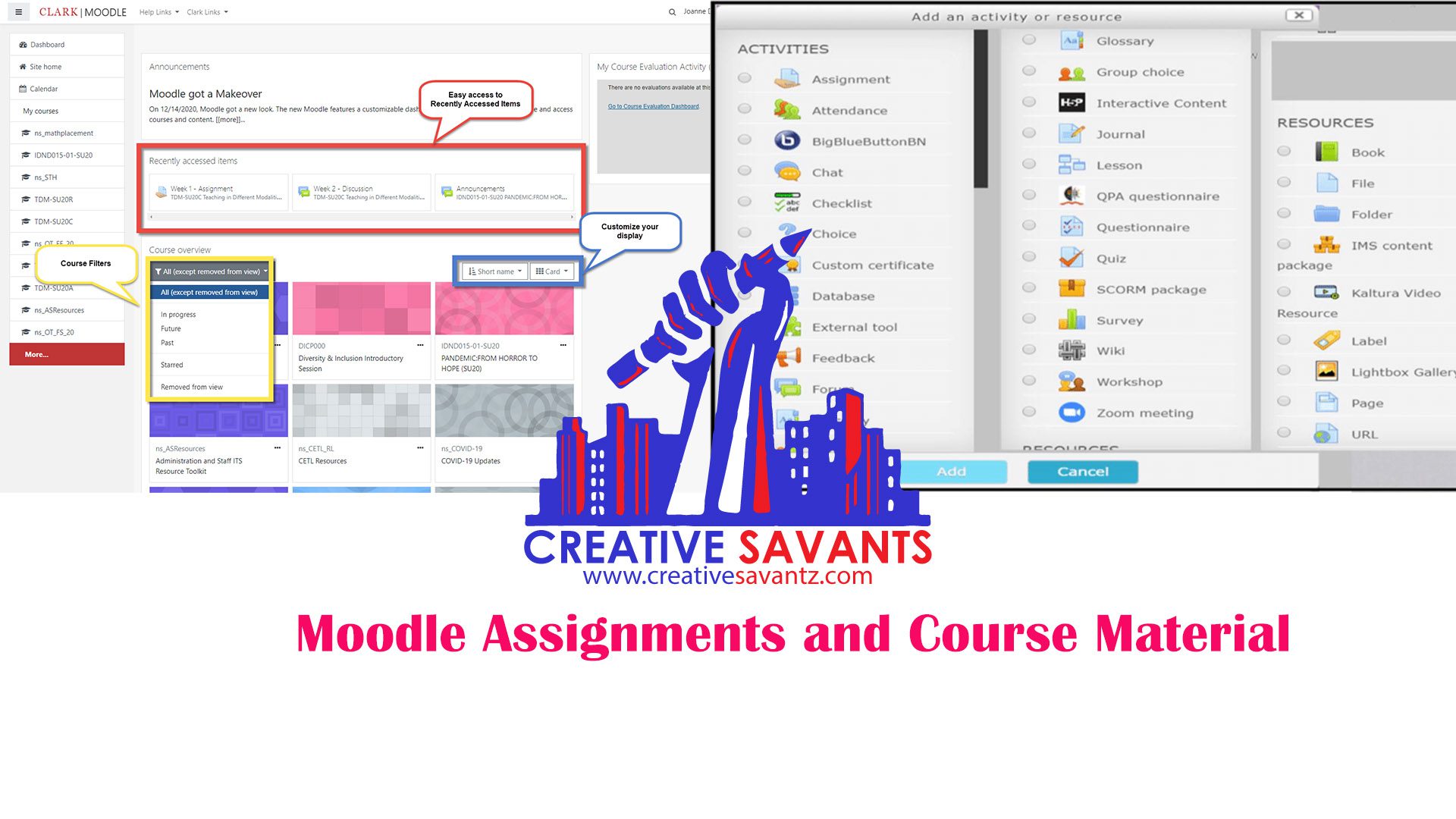 Moodle for students
