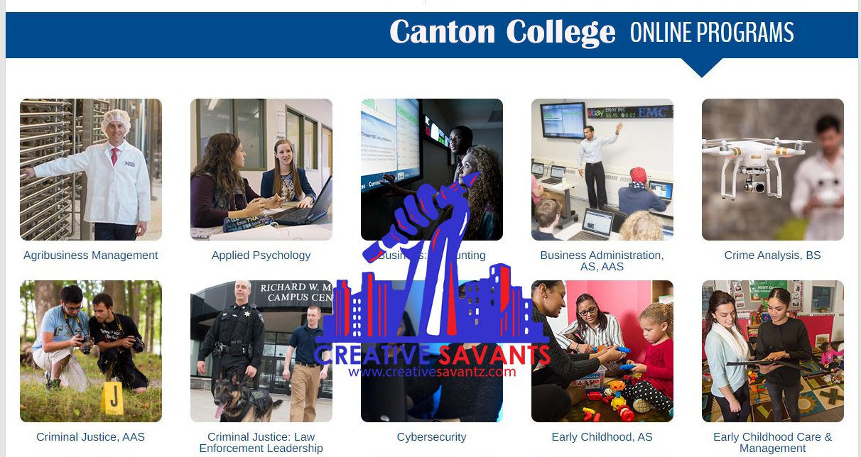 Canton college courses