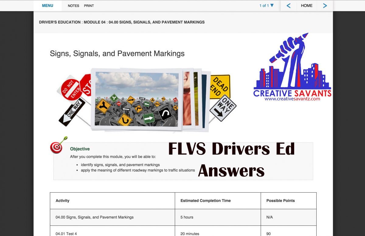 FLVS driver ed answers