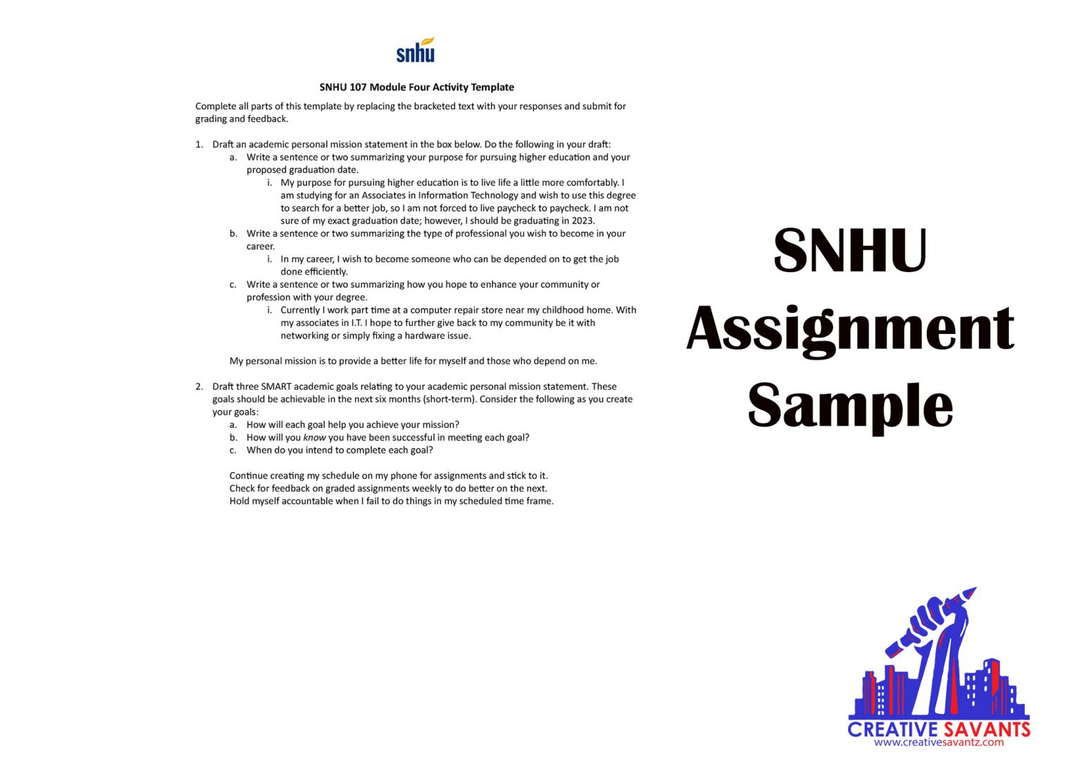 SNHU Answers: Get SNHU Online Assistance From Experts- March 2024 ...