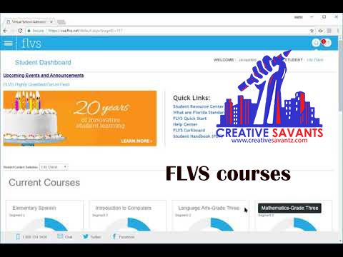 FLVS Student courses