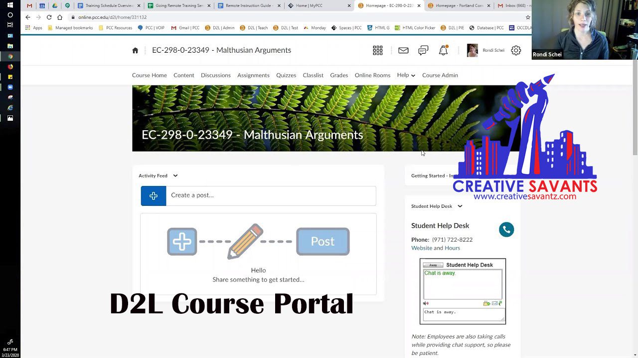 D2L Courses