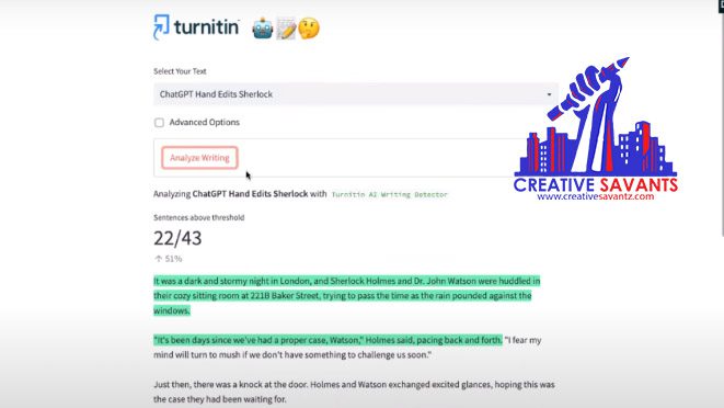 Turnitin AI detection tool