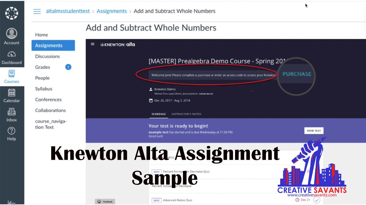 Knewton alta assignment