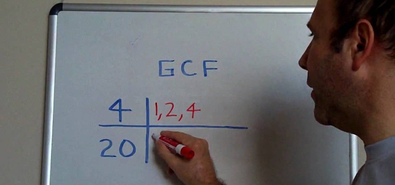 How students can find the greatest common factor easily